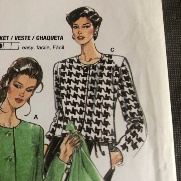 Burda 3596 Sewing Pattern for Jackets - 8 to 18- uncut - Picture 6 of 8